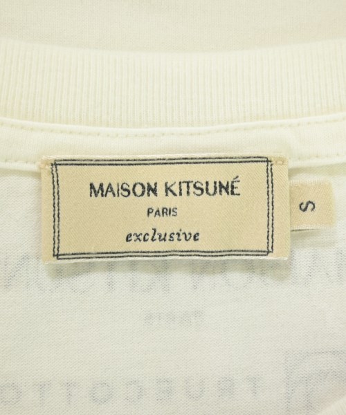 MAISON KITSUNE（メゾンキツネ）Tシャツ・カットソー 白 サイズ:S メンズ/2200721974064