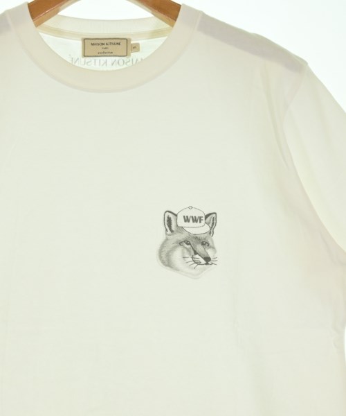 MAISON KITSUNE（メゾンキツネ）Tシャツ・カットソー 白 サイズ:S メンズ/2200721974064