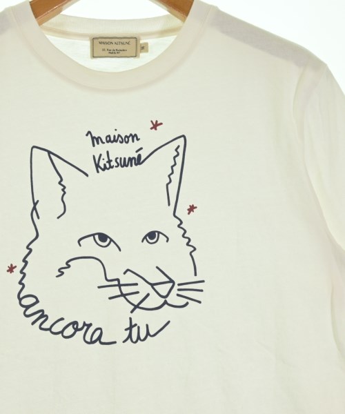 MAISON KITSUNE（メゾンキツネ）Tシャツ・カットソー 白 サイズ:M メンズ/2200721974217