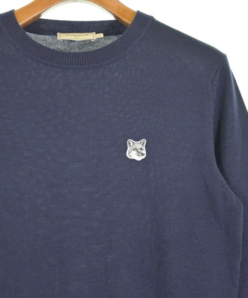 MAISON KITSUNE（メゾンキツネ）ニット・セーター 紺 サイズ:XS メンズ/2200721974422
