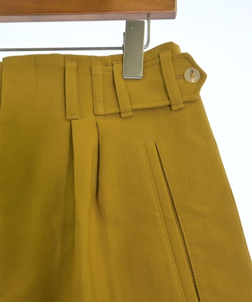 MAISON KITSUNE（メゾンキツネ）スラックス 黄 サイズ:34(XL位) メンズ/2200721974637