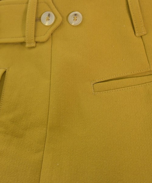 MAISON KITSUNE（メゾンキツネ）スラックス 黄 サイズ:34(XL位) メンズ/2200721974637