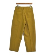 MAISON KITSUNE（メゾンキツネ）スラックス 黄 サイズ:34(XL位) メンズ/2200721974637