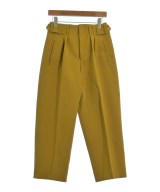MAISON KITSUNE（メゾンキツネ）スラックス 黄 サイズ:34(XL位) メンズ/2200721974637