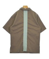 MAISON KITSUNE（メゾンキツネ）ポロシャツ 茶 サイズ:S メンズ/2200720372090