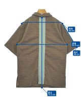 MAISON KITSUNE（メゾンキツネ）ポロシャツ 茶 サイズ:S メンズ/2200720372090