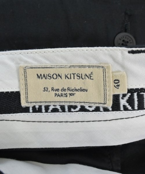 MAISON KITSUNE（メゾンキツネ）ショートパンツ 黒 サイズ:40(M位) メンズ/2200720372519