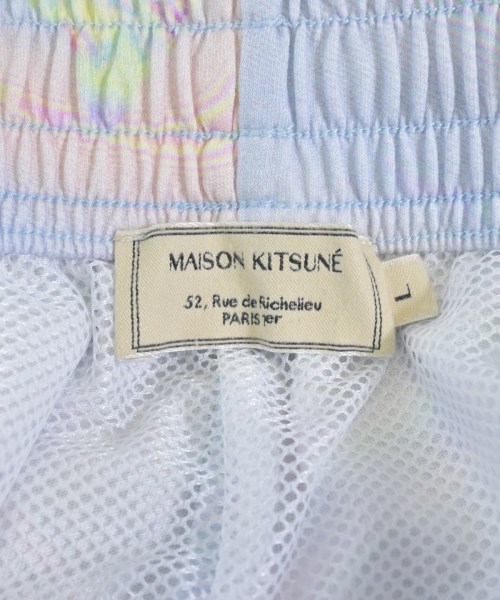 MAISON KITSUNE（メゾンキツネ）ショートパンツ 青 サイズ:L メンズ/2200723012023