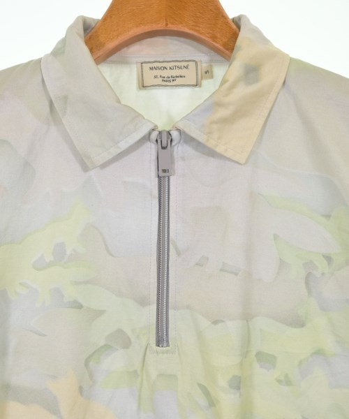 MAISON KITSUNE（メゾンキツネ）ポロシャツ グレー サイズ:S メンズ/2200723012238