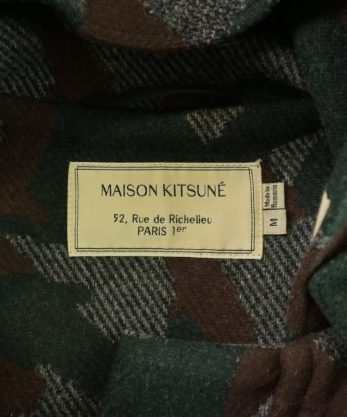 MAISON KITSUNE（メゾンキツネ）ダッフルコート グレー サイズ:M メンズ/2200725525019