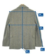 MAISON KITSUNE（メゾンキツネ）ジャケット グレー サイズ:44(S位) メンズ/2200725844011
