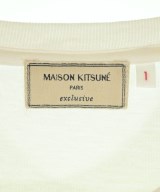MAISON KITSUNE（メゾンキツネ）Tシャツ・カットソー 白 サイズ:1(S位) メンズ/2200725866037