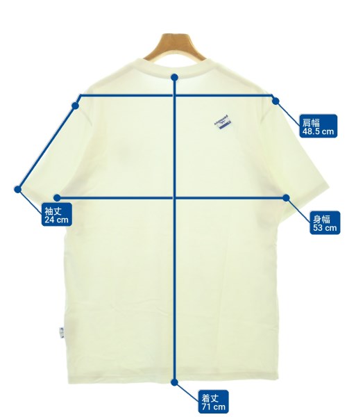 MAISON KITSUNE（メゾンキツネ）Tシャツ・カットソー 白 サイズ:-(L位) メンズ/2200726158025