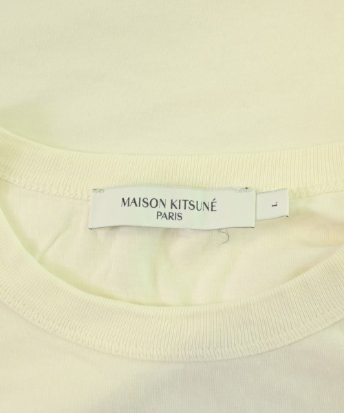 MAISON KITSUNE（メゾンキツネ）Tシャツ・カットソー 白 サイズ:L メンズ/2200726467141