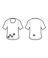 MAISON KITSUNE（メゾンキツネ）Tシャツ・カットソー 白 サイズ:L メンズ/2200726467141