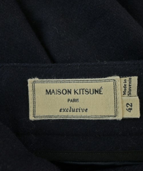 MAISON KITSUNE（メゾンキツネ）スラックス 紺 サイズ:42(XS位) メンズ/2200726653155