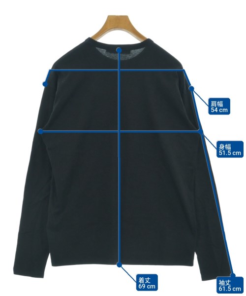 MAISON KITSUNE（メゾンキツネ）Tシャツ・カットソー 黒 サイズ:S メンズ/2200722446027