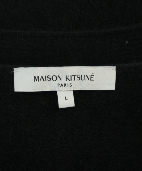 MAISON KITSUNE（メゾンキツネ）カーディガン 黒 サイズ:L メンズ/2200728079014