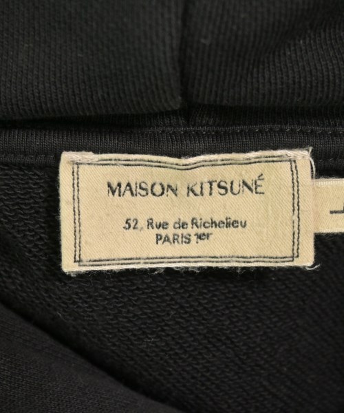 MAISON KITSUNE（メゾンキツネ）パーカー 黒 サイズ:L メンズ/2200723176015