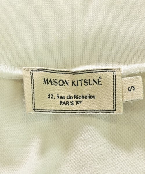 MAISON KITSUNE（メゾンキツネ）Tシャツ・カットソー 白 サイズ:S メンズ/2200724310449
