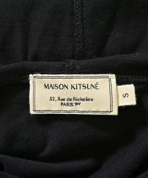 MAISON KITSUNE（メゾンキツネ）パーカー 黒 サイズ:S メンズ/2200724310456