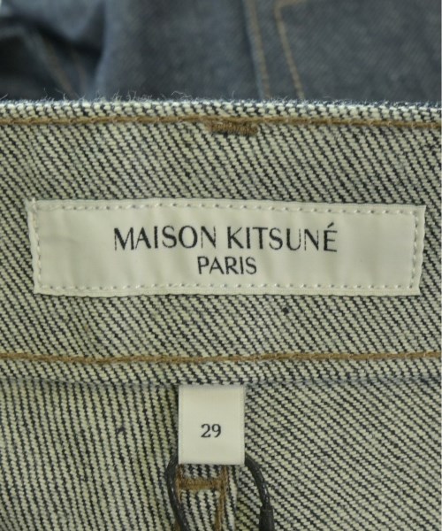 MAISON KITSUNE（メゾンキツネ）デニムパンツ 紺 サイズ:29(S位) メンズ/2200728664012