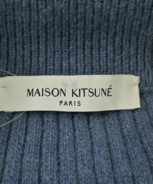 MAISON KITSUNE（メゾンキツネ）ニット・セーター 青 サイズ:M メンズ/2200728997059