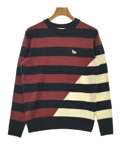 MAISON KITSUNE(メゾンキツネ)ニット・セーター 紺 サイズ:XS/2200672827068