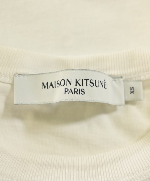 MAISON KITSUNE（メゾンキツネ）Tシャツ・カットソー 白 サイズ:XS メンズ/2200674482098