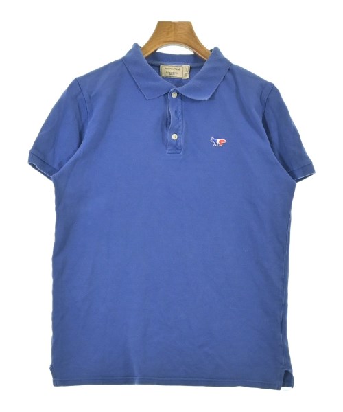 MAISON KITSUNE(メゾンキツネ)ポロシャツ 青 サイズ:S/2200678573044
