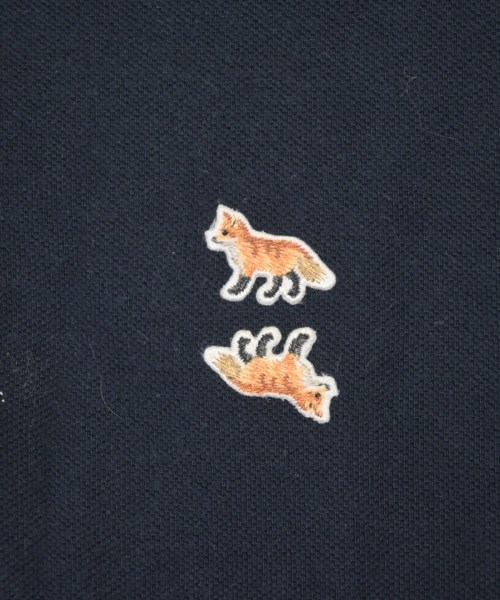 MAISON KITSUNE（メゾンキツネ）ポロシャツ 紺 サイズ:M メンズ/2200678634066