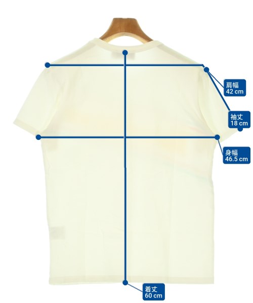MAISON KITSUNE（メゾンキツネ）Tシャツ・カットソー 白 サイズ:XS メンズ/2200683147025