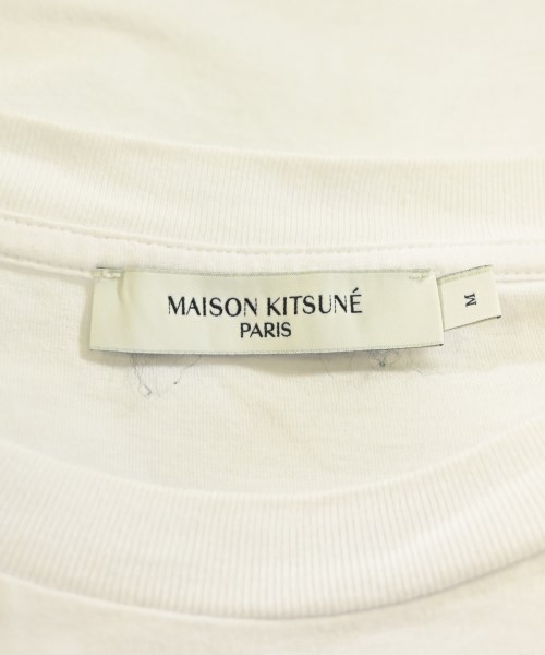 MAISON KITSUNE（メゾンキツネ）Tシャツ・カットソー 白 サイズ:M メンズ/2200683147032