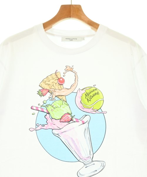 MAISON KITSUNE（メゾンキツネ）Tシャツ・カットソー 白 サイズ:M メンズ/2200683147032