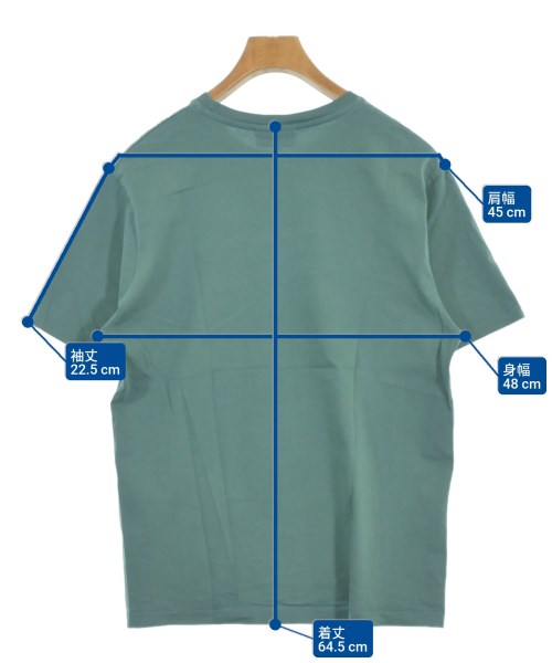 MAISON KITSUNE（メゾンキツネ）Tシャツ・カットソー 緑 サイズ:S メンズ/2200683444063