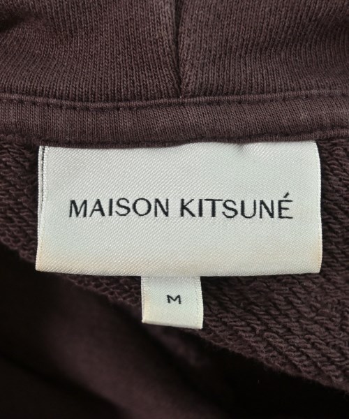 MAISON KITSUNE（メゾンキツネ）パーカー 茶 サイズ:M メンズ/2200676612226