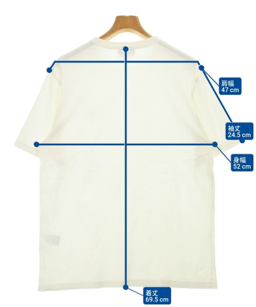 MAISON KITSUNE（メゾンキツネ）Tシャツ・カットソー 白 サイズ:M メンズ/2200684349015