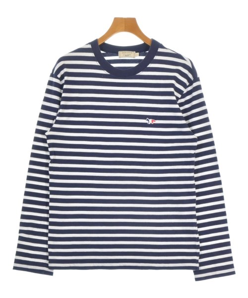 MAISON KITSUNE(メゾンキツネ)Tシャツ・カットソー 紺 サイズ:L/2200683384055