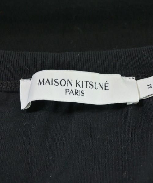 MAISON KITSUNE（メゾンキツネ）Tシャツ・カットソー 黒 サイズ:M メンズ/2200686357049