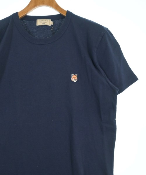 MAISON KITSUNE（メゾンキツネ）Tシャツ・カットソー 紺 サイズ:L メンズ/2200686508021