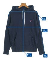 MAISON KITSUNE（メゾンキツネ）パーカー 紺 サイズ:M メンズ/2200681229037