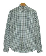 MAISON KITSUNE（メゾンキツネ）カジュアルシャツ 緑 サイズ:37(XS位) メンズ/2200687309030