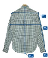 MAISON KITSUNE（メゾンキツネ）カジュアルシャツ 緑 サイズ:37(XS位) メンズ/2200687309030