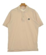 MAISON KITSUNE（メゾンキツネ）ポロシャツ ベージュ サイズ:S メンズ/2200688300012