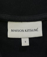 MAISON KITSUNE（メゾンキツネ）ポロシャツ 黒 サイズ:S メンズ/2200689004056