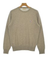 MAISON KITSUNE（メゾンキツネ）ニット・セーター ベージュ サイズ:S メンズ/2200689407055