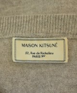 MAISON KITSUNE（メゾンキツネ）ニット・セーター ベージュ サイズ:S メンズ/2200689407055