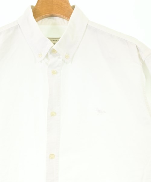 MAISON KITSUNE（メゾンキツネ）カジュアルシャツ 白 サイズ:42(XXL位) メンズ/2200680054302