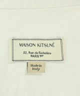 MAISON KITSUNE（メゾンキツネ）カジュアルシャツ 白 サイズ:42(XXL位) メンズ/2200680054302