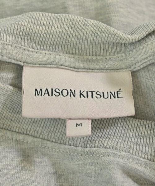 MAISON KITSUNE（メゾンキツネ）Tシャツ・カットソー グレー サイズ:M メンズ/2200690534016